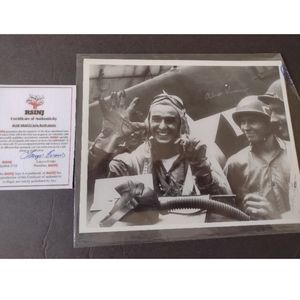 Alexander Vraciu autographed 8"x10" picture